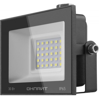 Прожектор светодиодный 71 657 OFL-30-4K-BL-IP65-LED 30Вт 4000К IP65 2400лм черн. ОНЛАЙТ 71657 396505