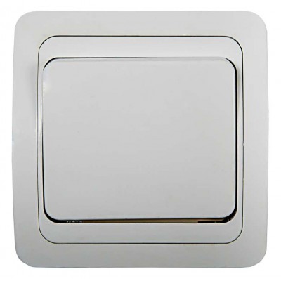 Выключатель 1-кл. СП Classico 10А IP20 2021 бел. ASD / IN HOME 4680005959846 464623