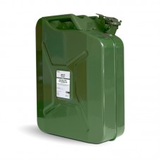 Канистра топливная металлическая вертикальная 20 Л (зелёная) AVS VJM-20 A07419S
