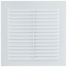 Вентиляционная решетка, пластиковая, 150 х 150 мм, с сеткой (3832) 75021