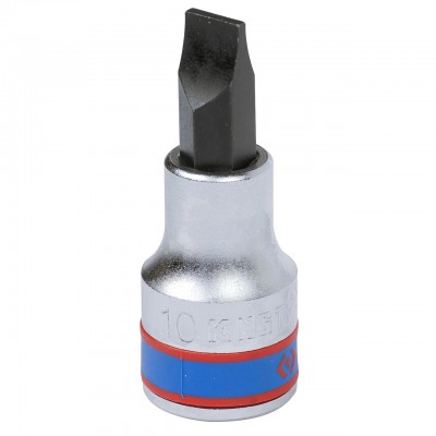 Насадка (бита) торцевая 1/2, Slotted, 10,0х1,6 мм, L = 60 мм TONY KING KING TONY 402210
