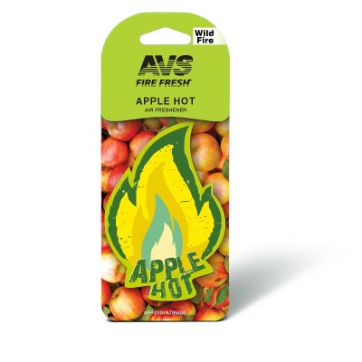 Ароматизатор AVS AFP-010 Fire Fresh (аром. Apple Hot/Яблоко) (бумажные), шт AVS A78549S