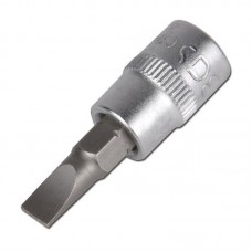 Головка со вставкой 1/4 шлиц (SL5,5, L=38мм) AVS BS14FD5,5, шт AVS A40631S