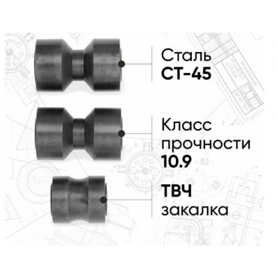 Вал для круглых труб к профилегибу