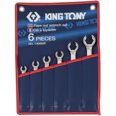 Комплект разрезных ключей 8-22 мм 6 пр. KINGTONY 1306MR