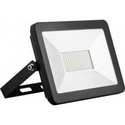 Прожектор Saffit прожектор св/д 50W(4500lm) 2835SMD 6400K 6K 205х30х160мм черный SFL90-50 IP65 55066 FIT 619382