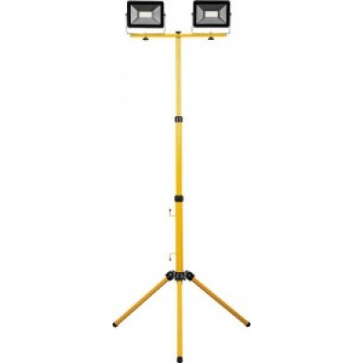 Прожектор св/д LL-503 квадрат 2*50W 6400К 220V черный IP65 (на штативе) 29568 Feron Штат 677422