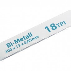 Полотно для ножовки по металлу, 300 мм, 18TPI, BIM, 2 шт.// GROSS 77730